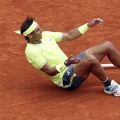 Rafa Nadal, emocionado tras ganar Roland Garros