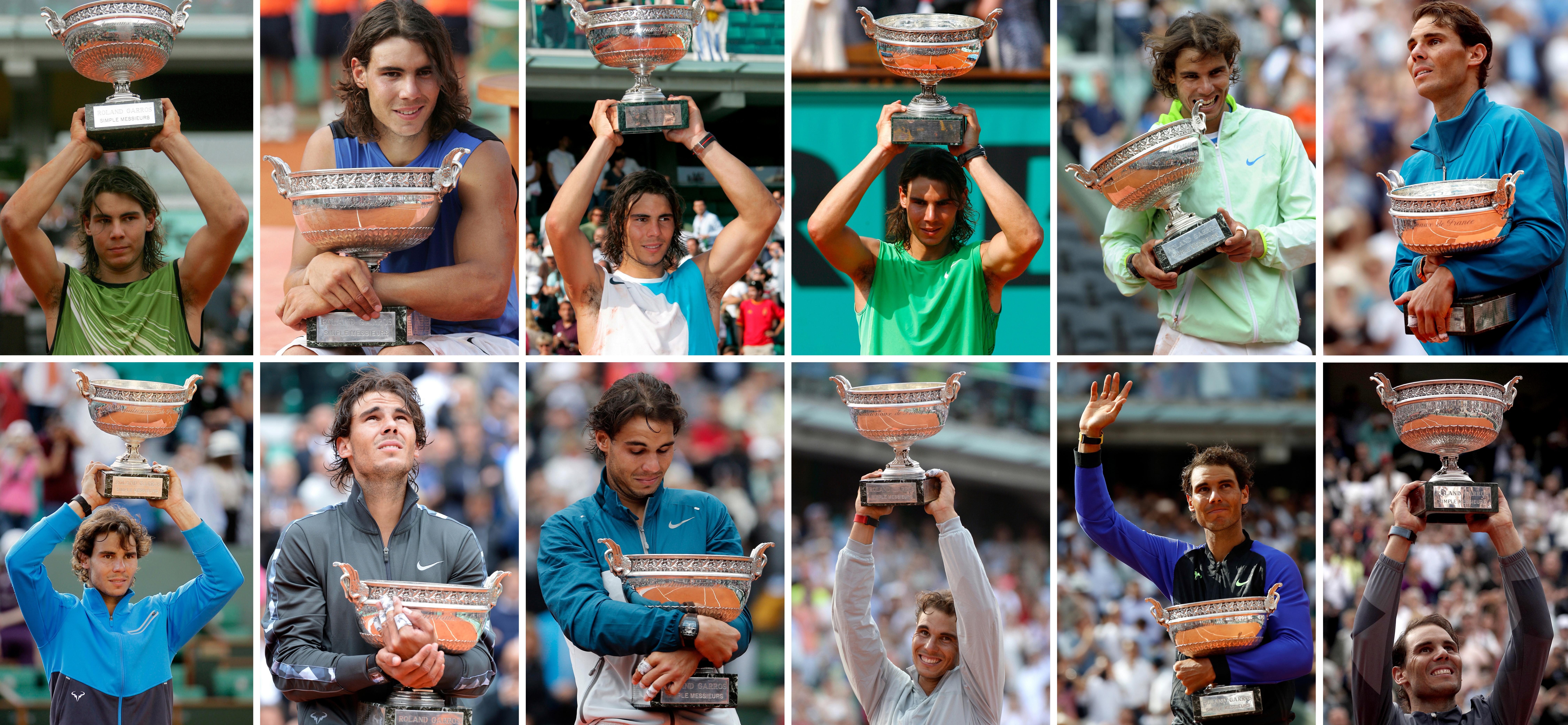 Los estratosféricos números de Rafa Nadal en Roland Garros Los estratosféricos números de Rafa Nadal en Roland Garros