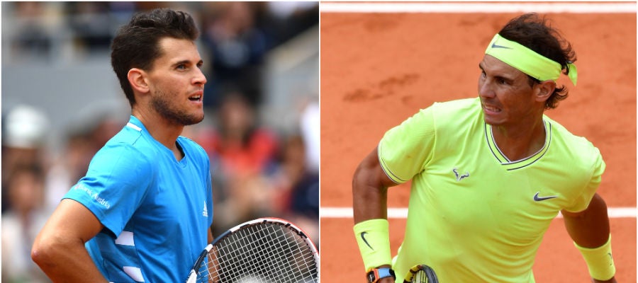 Dominic Thiem y Rafa Nadal Dominic Thiem y Rafa Nadal