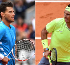 Dominic Thiem y Rafa Nadal Dominic Thiem y Rafa Nadal