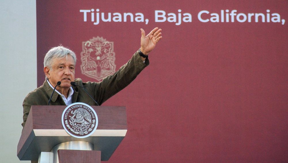 El presidente de México Andrés Manuel López Obrador