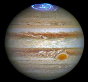 Auroras en la atmósfera de Júpiter. 30-06-2016 Auroras en la atmósfera de Júpiter. 30-06-2016