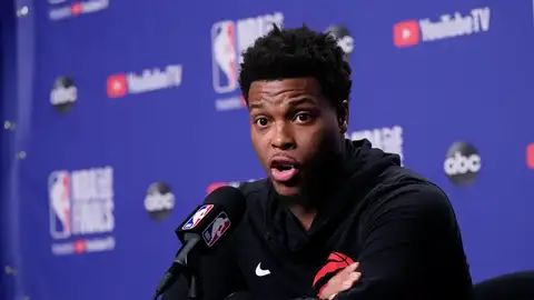 Kyle Lowry, en rueda de prensa Kyle Lowry, en rueda de prensa