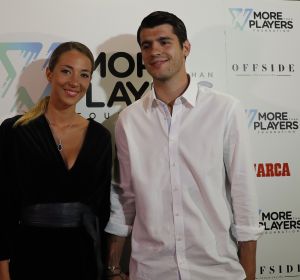 Álvaro Morata y su mujer Alice Campello Álvaro Morata y su mujer Alice Campello