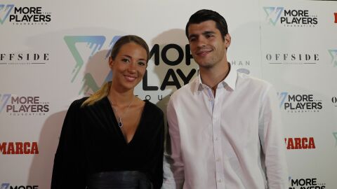 &Aacute;lvaro Morata y su mujer Alice Campello