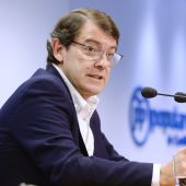 El presidente del PP de Castilla y León y candidato a la Presidencia de la Junta, Alfonso Fernández Mañueco