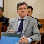 El expresidente del Govern balear Jaume Matas (d) en el juicio de Son Espases 