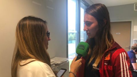 Virginia Torrecilla, jugadora de la Selecci&oacute;n femenina. 