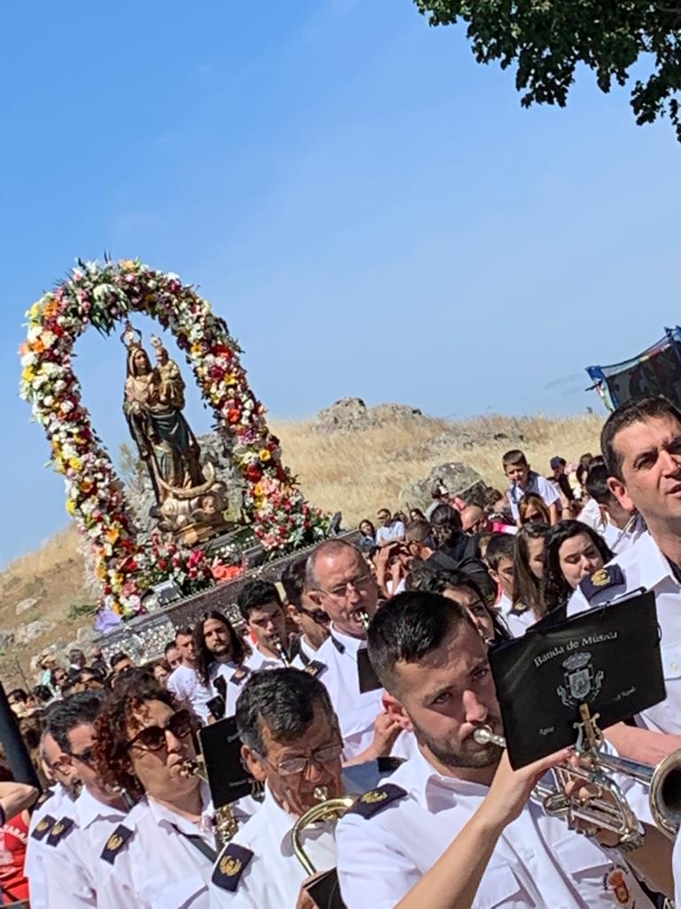 La procesión de la Virgen de Alarcos pone fin a una Romería que ha tenido una gran participación La procesión de la Virgen de Alarcos pone fin a una Romería que ha tenido una gran participación