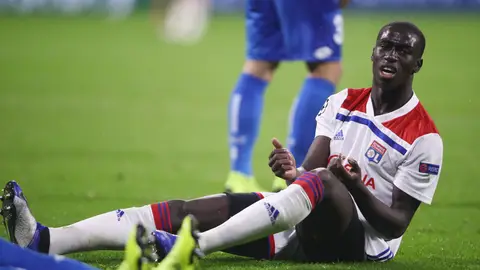Ferland Mendy, durante un partido con el Lyon Ferland Mendy, durante un partido con el Lyon