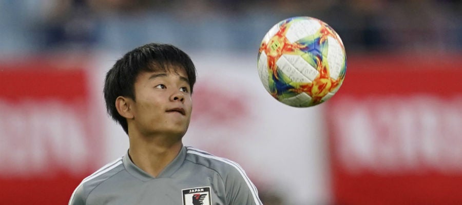 Kubo, con Japón Kubo, con Japón