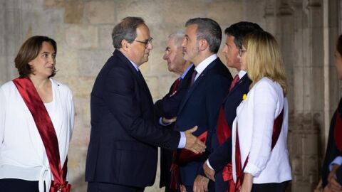 Manuel Valls niega el saludo a Quim Torra