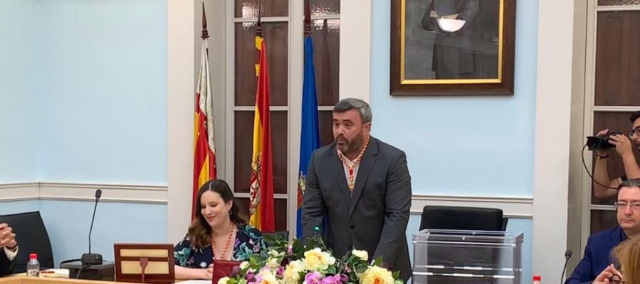 José Manuel Penalva, alcalde de Crevillent en el acto de constitución del Ayuntamiento. José Manuel Penalva, alcalde de Crevillent en el acto de constitución del Ayuntamiento.
