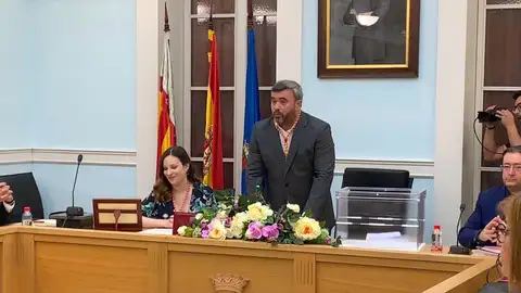 José Manuel Penalva, alcalde de Crevillent en el acto de constitución del Ayuntamiento. José Manuel Penalva, alcalde de Crevillent en el acto de constitución del Ayuntamiento.