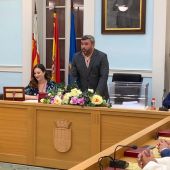 José Manuel Penalva, alcalde de Crevillent en el acto de constitución del Ayuntamiento.