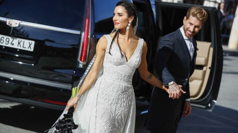 Pilar Rubio y Sergio Ramos como marido y mujer