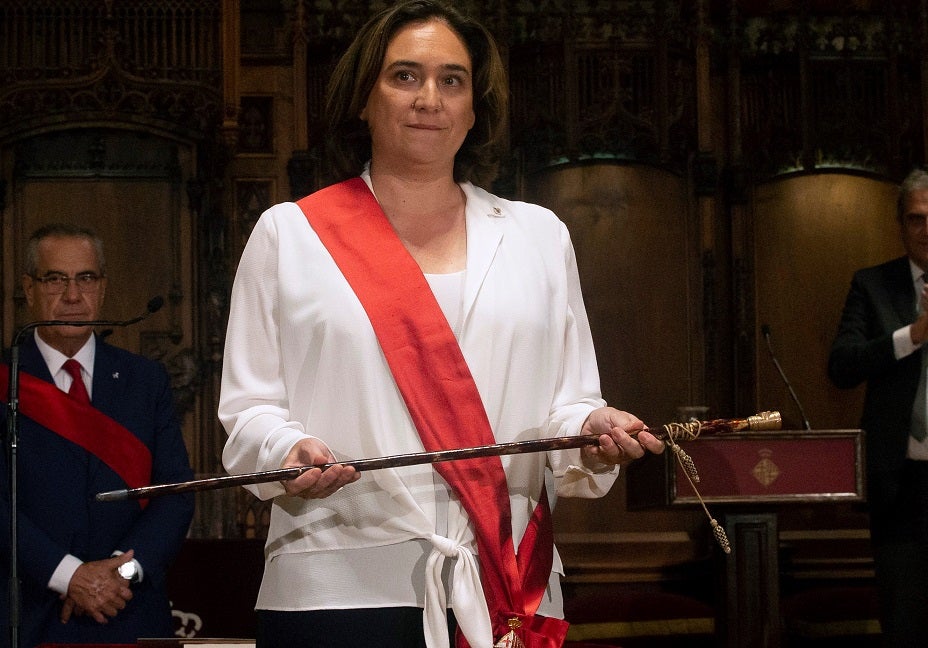 Colau: "No seré alcaldesa independentista ni anitiindependentista" Colau: "No seré alcaldesa independentista ni anitiindependentista"