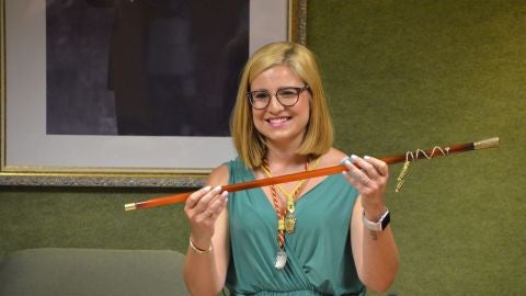 Irene Navarro, alcaldesa de Petrer.