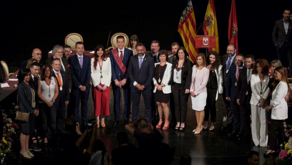Concejales que integran la Corporación del Ayuntamiento de Elda.