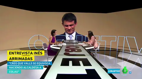 Inés Arrimadas: "No estoy de acuerdo con Valls, se equivoca al pensar que Colau es una buena opción para Barcelona" Inés Arrimadas: "No estoy de acuerdo con Valls, se equivoca al pensar que Colau es una buena opción para Barcelona"