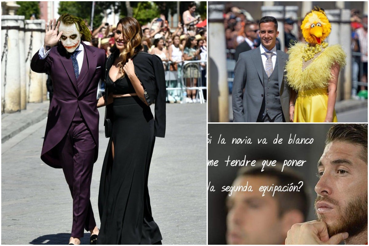 Los mejores memes de la boda entre Sergio Ramos y Pilar Rubio Los mejores memes de la boda entre Sergio Ramos y Pilar Rubio