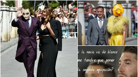 Memes de la boda entre Sergio Ramos y Pilar Rubio Memes de la boda entre Sergio Ramos y Pilar Rubio