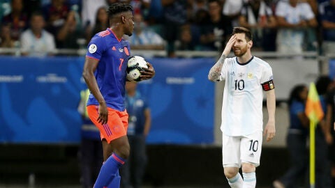 Messi, ante Colombia