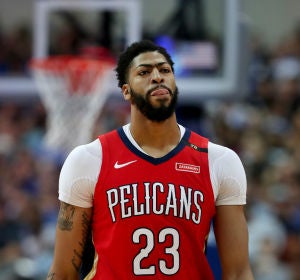 Anthony Davis, con los Pelicans Anthony Davis, con los Pelicans