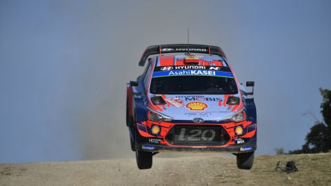 Dani Sordo, en un rally