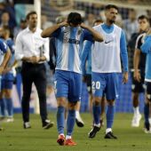 El Málaga cae ante el Deportivo 