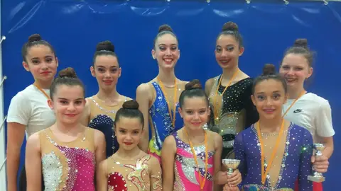 El Club Deportivo Algar despide el curso con siete podios en el Campeonato Autonómico. GIMNASIA