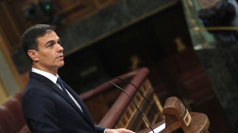 El presidente del Gobierno en funciones, Pedro S&aacute;nchez
