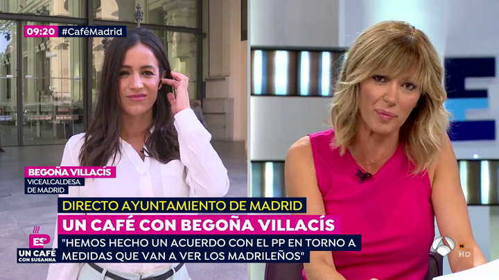 Begoña Villacís: "El Gobierno de Madrid solo puede ser ostentado por el PP y Ciudadanos" Begoña Villacís: "El Gobierno de Madrid solo puede ser ostentado por el PP y Ciudadanos"