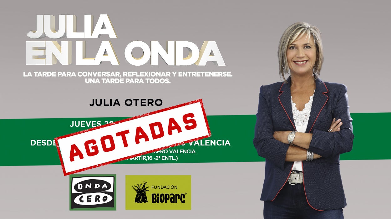 Julia en la Onda en directo desde Bioparc Valencia Julia en la Onda en directo desde Bioparc Valencia