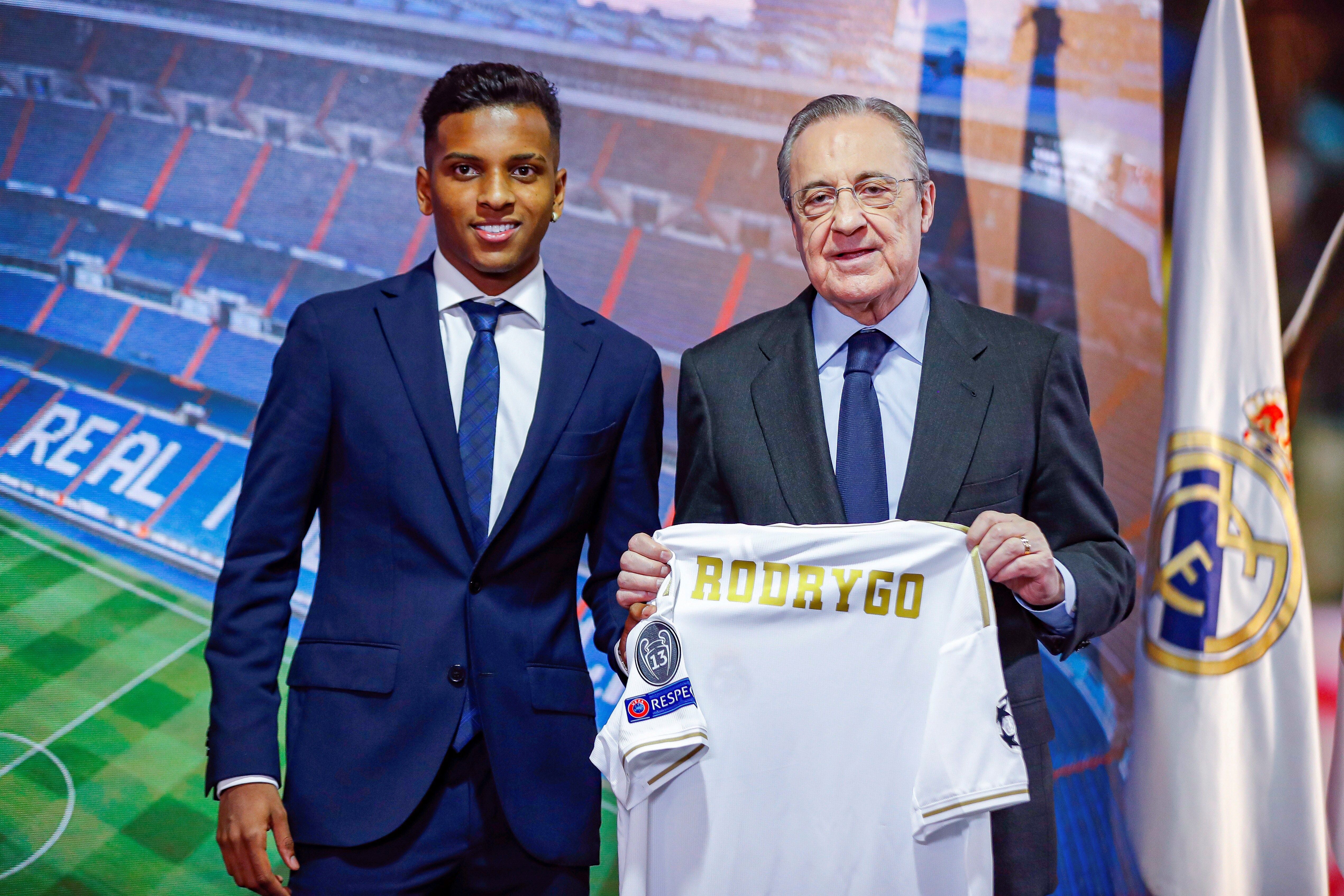 Rodrygo: "Espero darles muchas alegrías, ¡Hala Madrid!" Rodrygo: "Espero darles muchas alegrías, ¡Hala Madrid!"