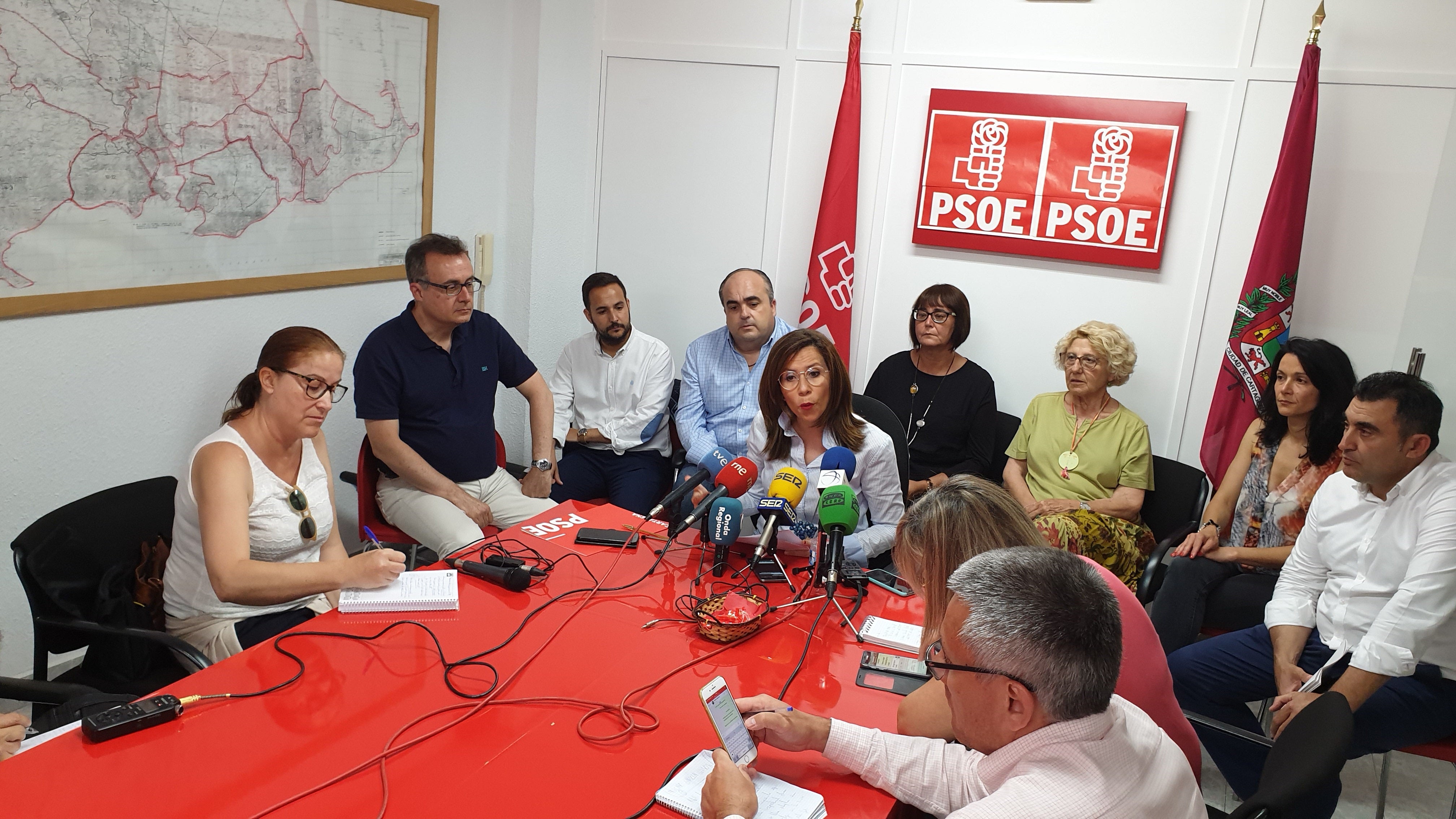Ana Belén Castejón renuncia a todos sus cargos orgánicos en el PSOE, pero seguirá como Alcaldesa de Cartagena Ana Belén Castejón renuncia a todos sus cargos orgánicos en el PSOE, pero seguirá como Alcaldesa de Cartagena