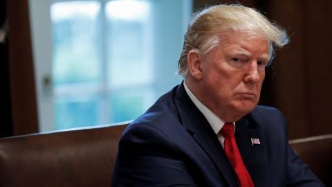 El presidente de EEUU, Donald Trump