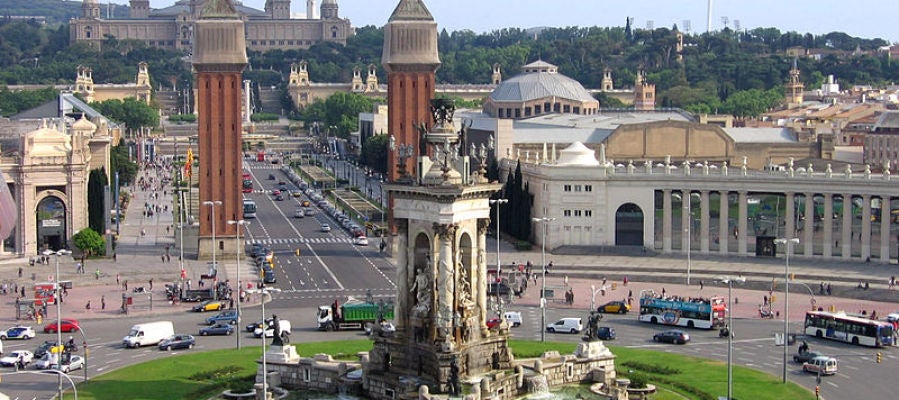 Plaza de España. Barcelona Plaza de España. Barcelona