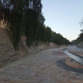 Ladera del río Vinalopó en Elche.