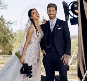 Pilar Rubio y Sergio Ramos el día de su boda Pilar Rubio y Sergio Ramos el día de su boda