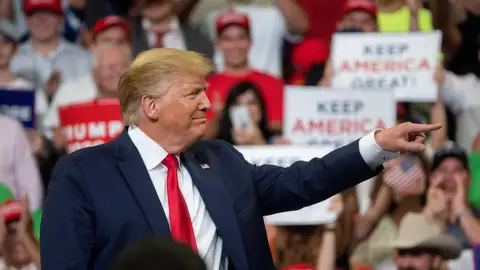 El presidente de los Estados Unidos, Donald Trump El presidente de los Estados Unidos, Donald Trump