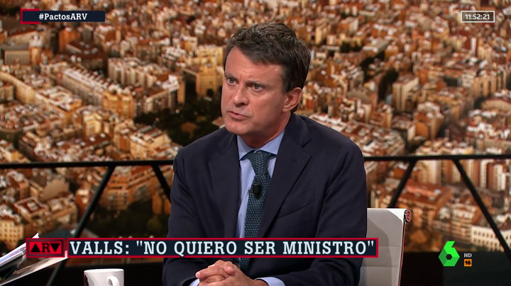 Manuel Valls: "Cuando pactas indirectamente con la extrema derecha te ensucias las manos" Manuel Valls: "Cuando pactas indirectamente con la extrema derecha te ensucias las manos"