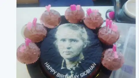 Tarta de Marie Curie Tarta de Marie Curie