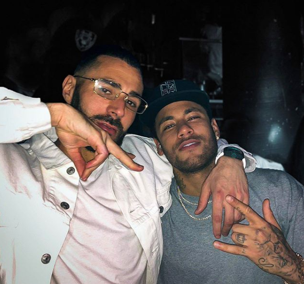 Benzema sube una foto con Neymar y desata los rumores Benzema sube una foto con Neymar y desata los rumores