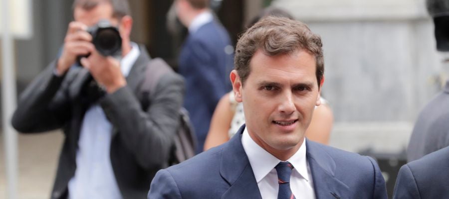 El líder de Ciudadanos, Albert Rivera El líder de Ciudadanos, Albert Rivera