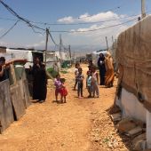 Refugiados sirios en Líbano