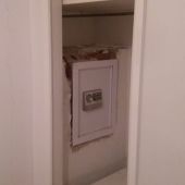Caja fuerte de una vivienda