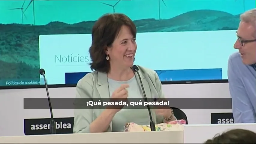 La presidenta de la Asamblea Nacional Catalana, Elisenda Paluzie La presidenta de la Asamblea Nacional Catalana, Elisenda Paluzie