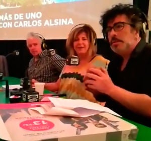 Carlos Alsina, Óscar Terol, Maribel Salas y Agustín Jiménez Carlos Alsina, Óscar Terol, Maribel Salas y Agustín Jiménez