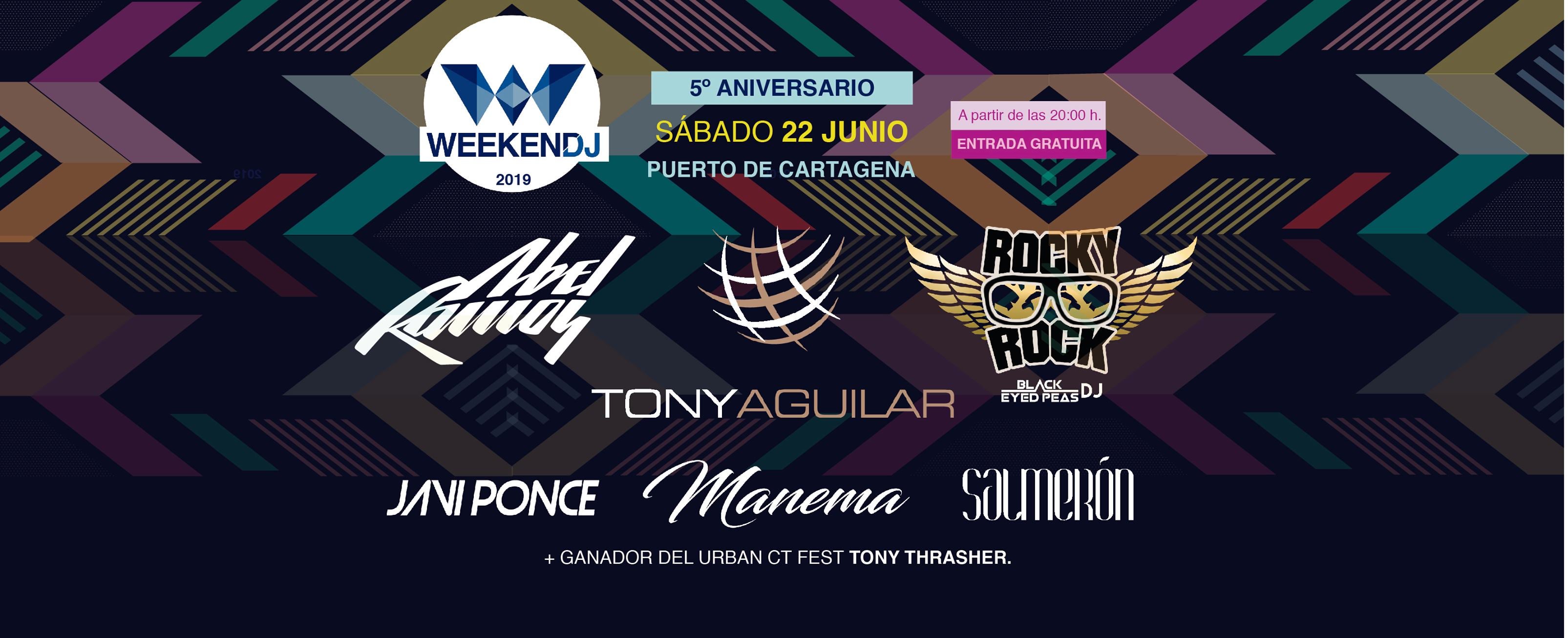 WEEKEND DJ - "CARTAGENA EN LA ONDA" 21/06/19 WEEKEND DJ - "CARTAGENA EN LA ONDA" 21/06/19